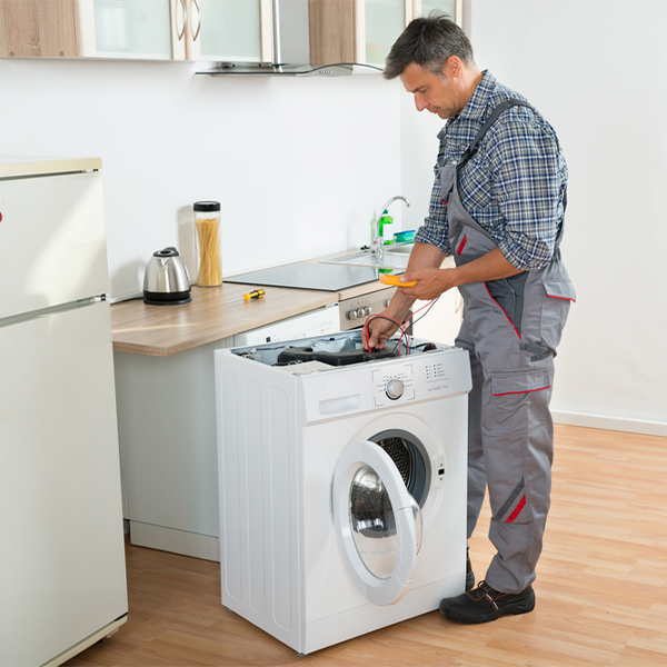 can you walk me through the steps of troubleshooting my washer issue in Oak Island Minnesota